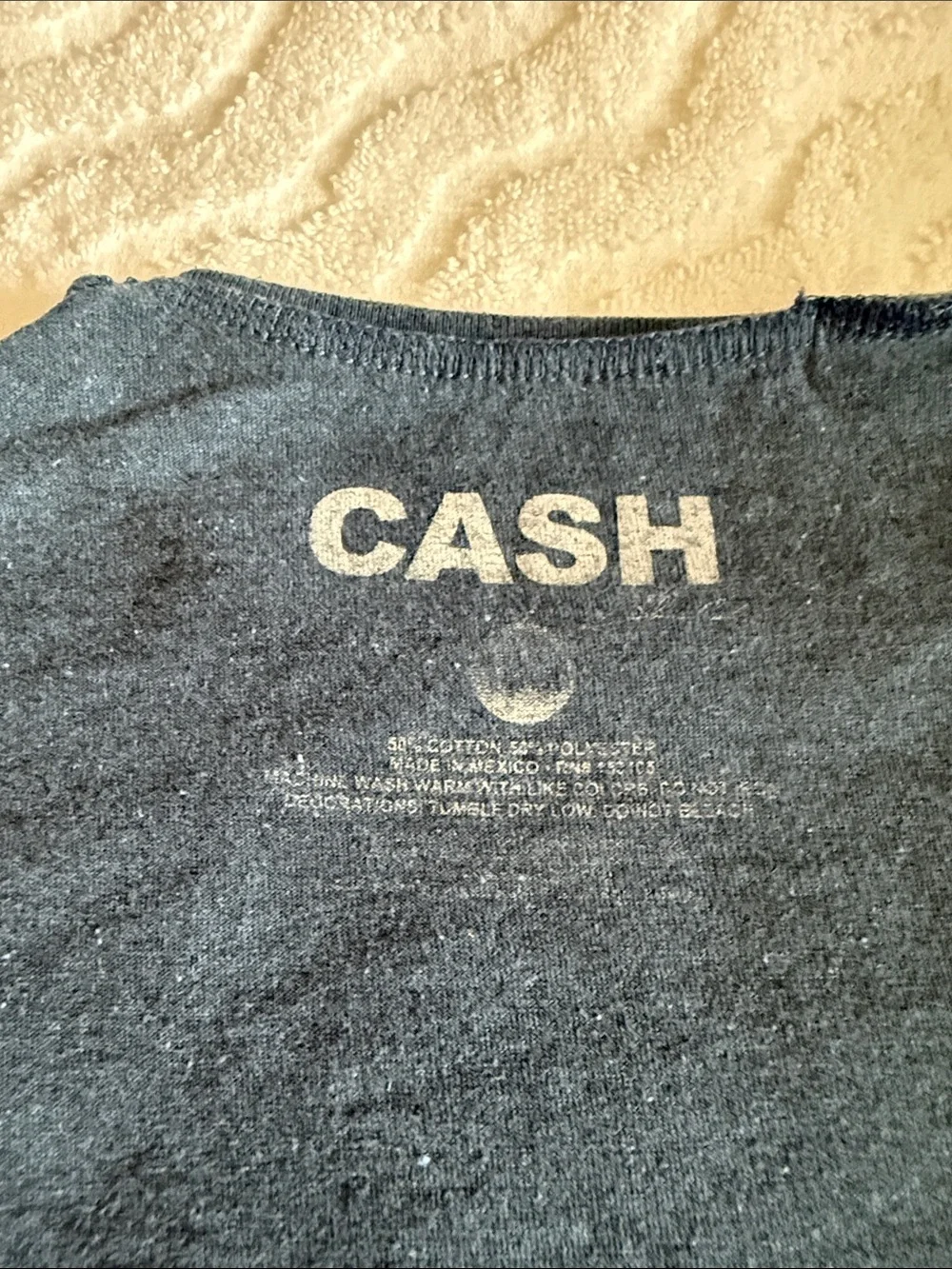 Kids Blue Johnny Cash Graphic Tee